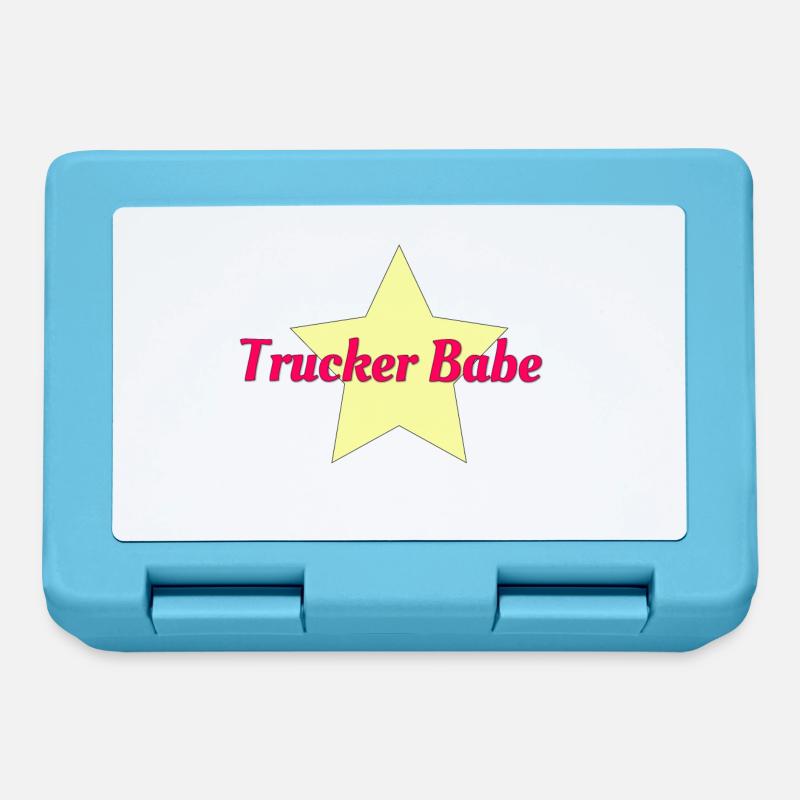 Trucker babe - Lunchbox - sapphire blue