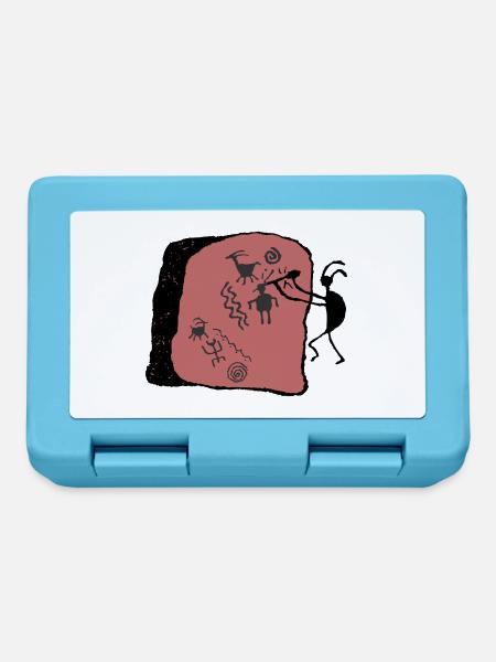 Cave Artist - Brotdose - Saphirblau