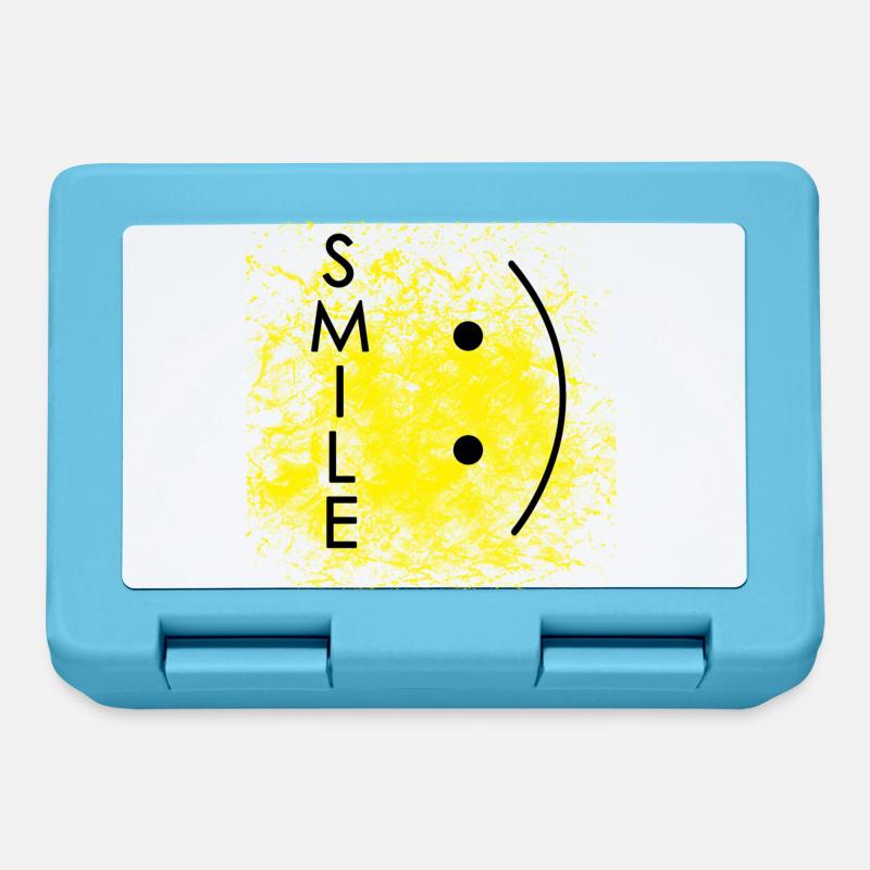 Smile - Brotdose - Saphirblau
