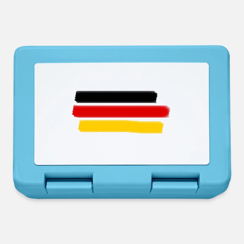 Germany flag - Lunchbox - sapphire blue