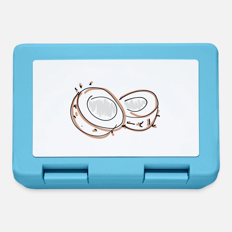 coconut - Lunchbox - sapphire blue