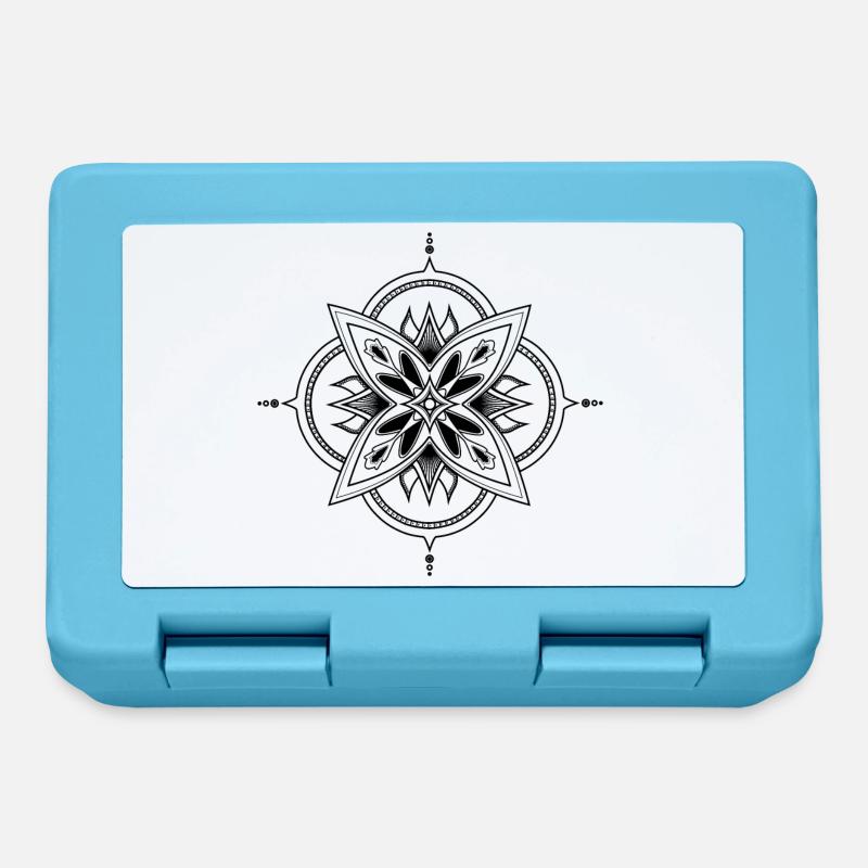 Mandala - Lunchbox - sapphire blue