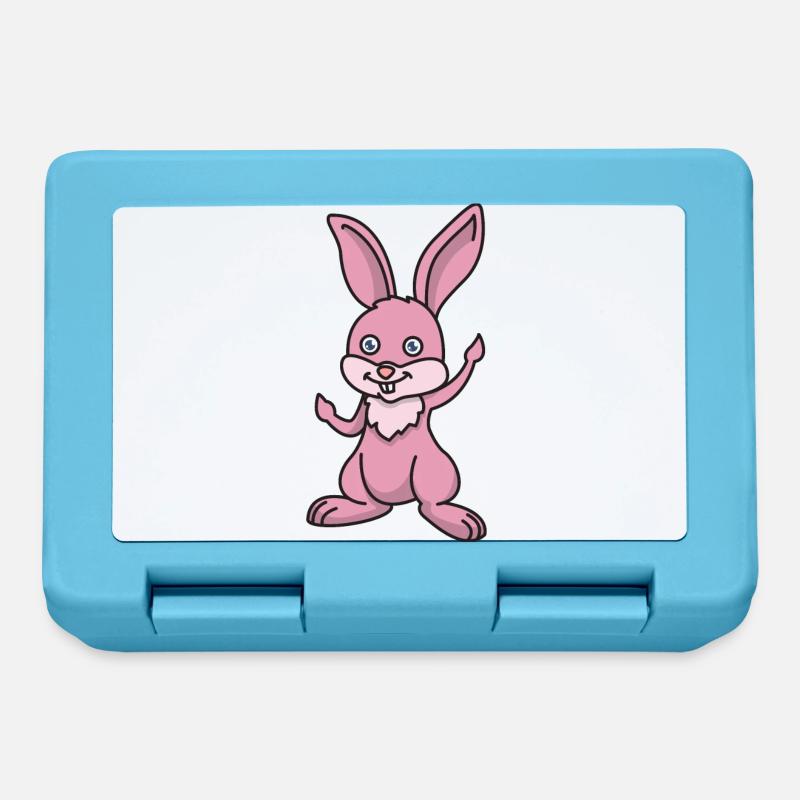Rabbit bunny bunny - Lunchbox - sapphire blue