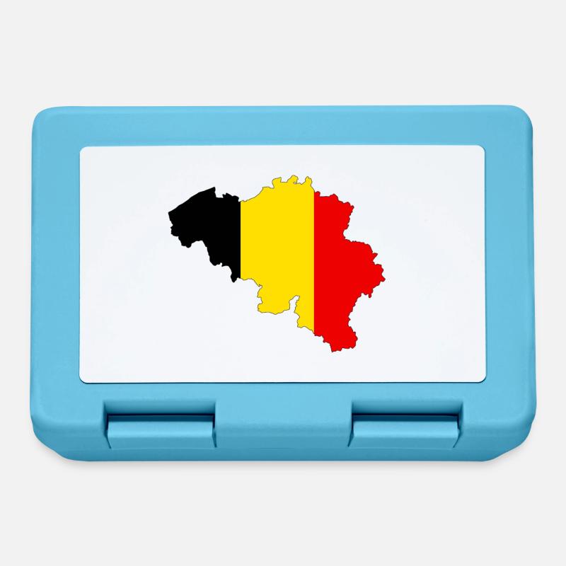 BELGIQUE - Boîte à goûter - bleu saphir