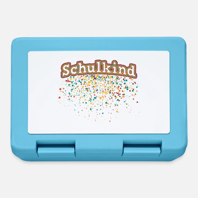 Einschulung - Brotdose - Saphirblau