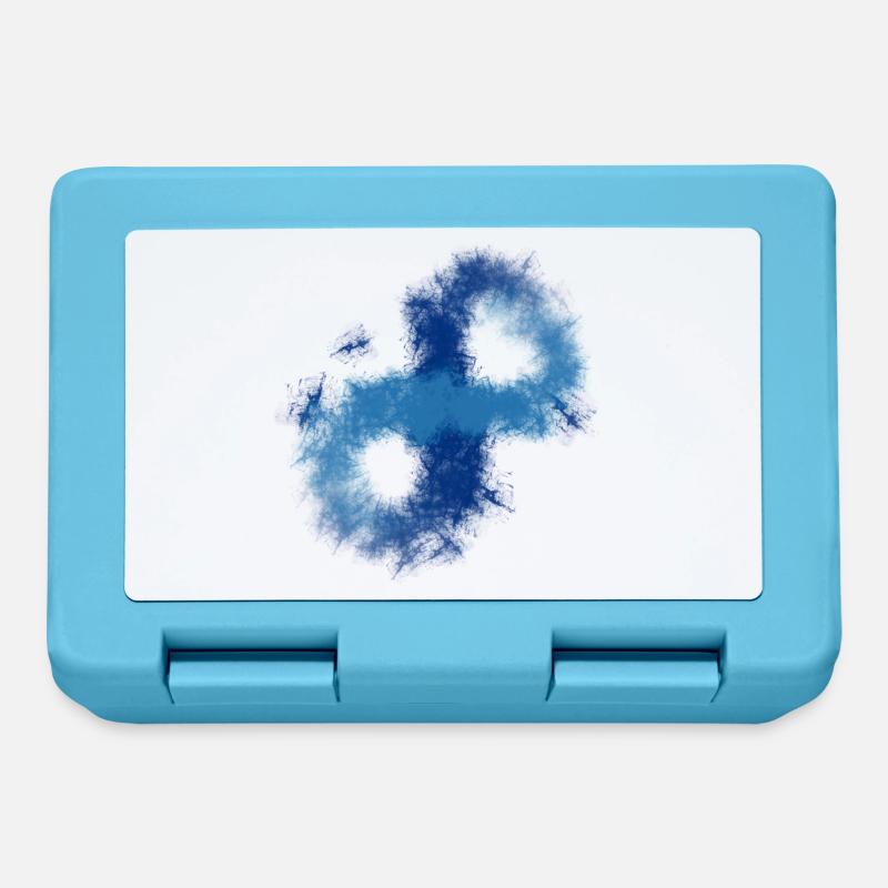 Infinity splash - Brotdose - Saphirblau