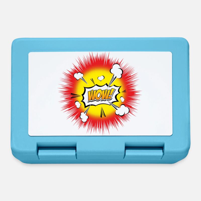WOW EXPLOSION - Brotdose - Saphirblau