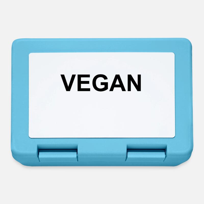 vegan - Lunchbox - sapphire blue