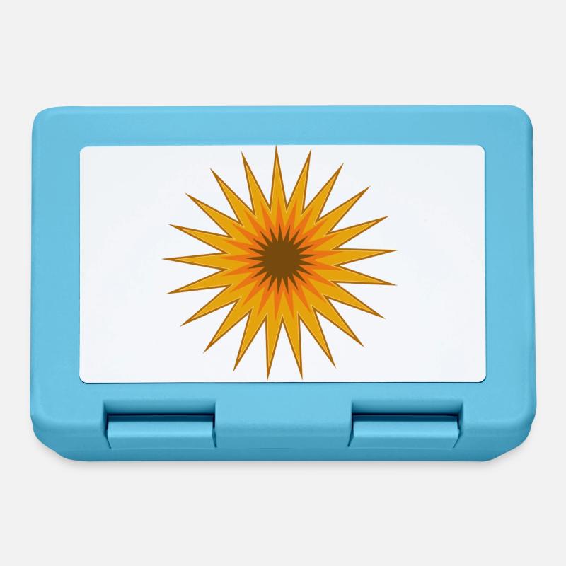 Sonne, Sun - Brotdose - Saphirblau