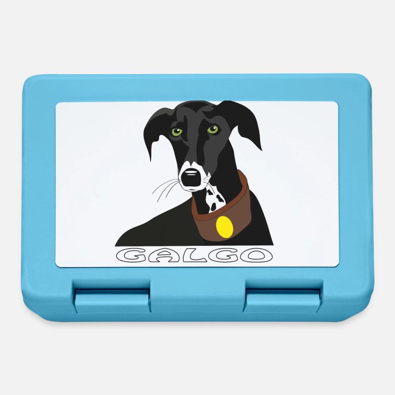 Galgo - Boîte à goûter - bleu saphir