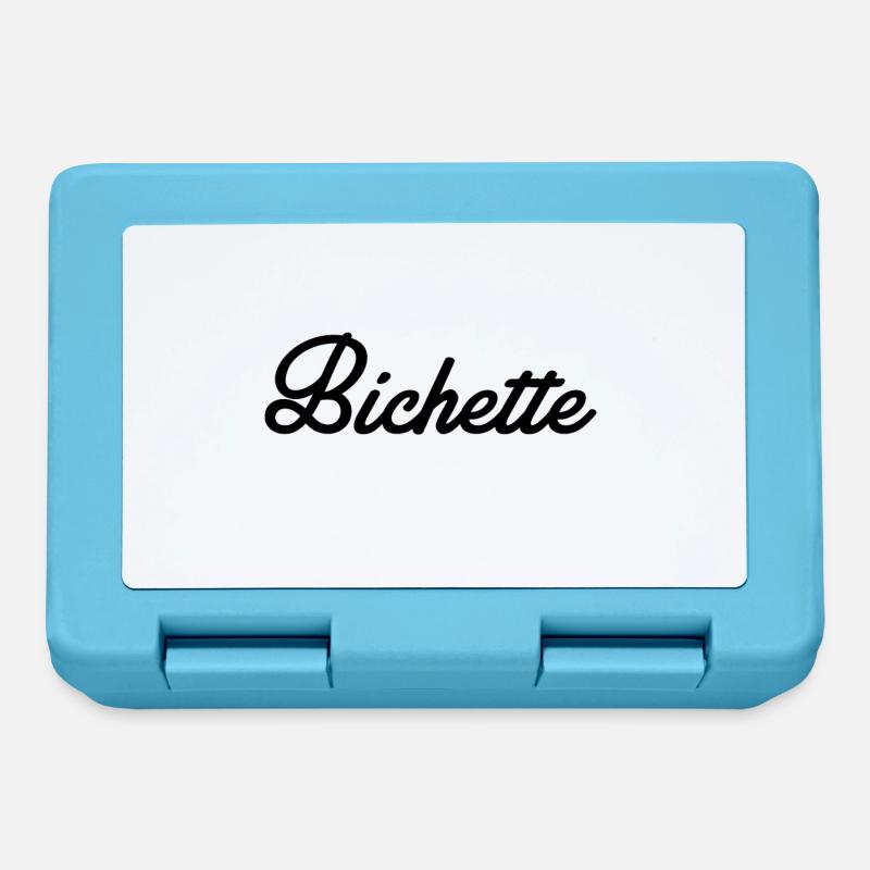 Bichette cadeau - Boîte à goûter - bleu saphir