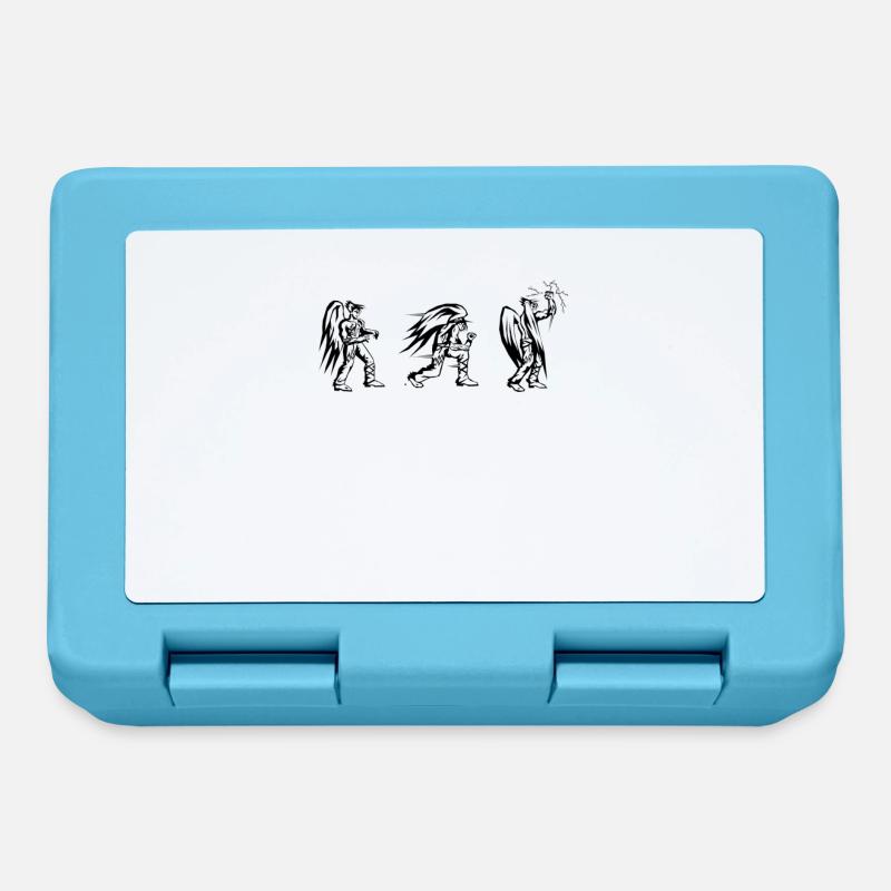 Devil jin ewgf - tekken - Lunchbox - sapphire blue