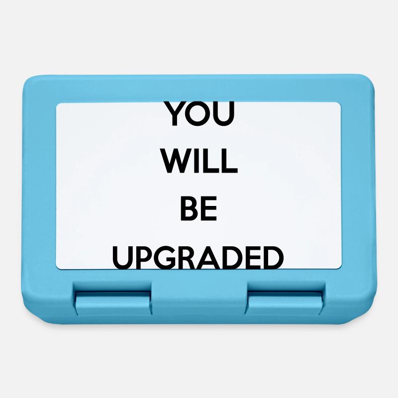 You Will Be Upgraded - Lunchbox - sapphire blue