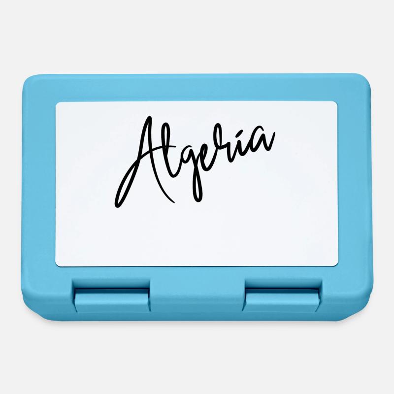Algérie - Boîte à goûter - bleu saphir