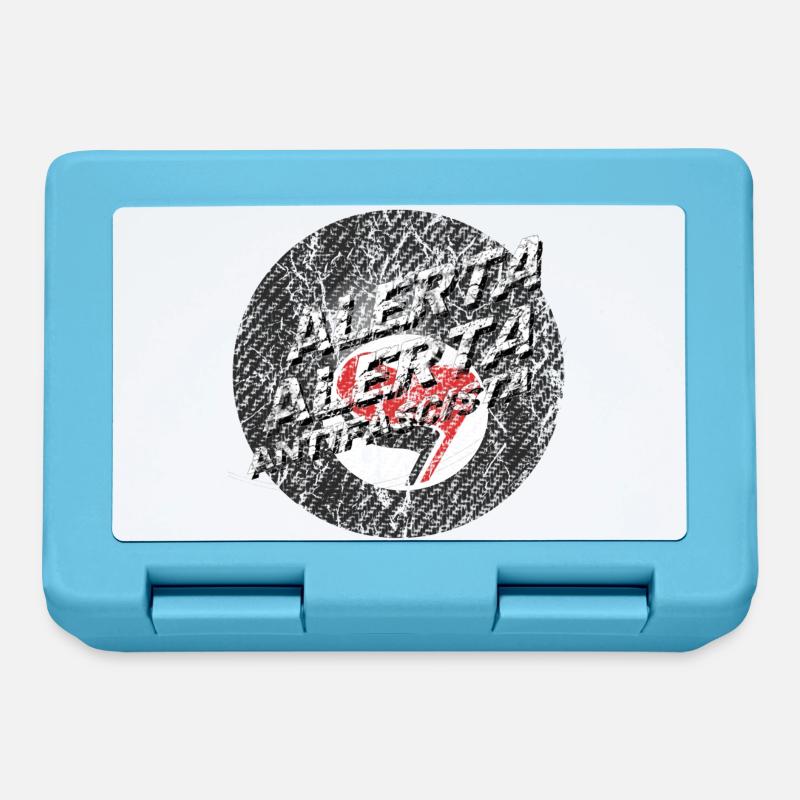 Antifa Billard Alerta Alerta - Boîte à goûter - bleu saphir