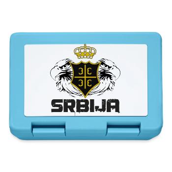 Srbija - Brotdose - Saphirblau - Vorne