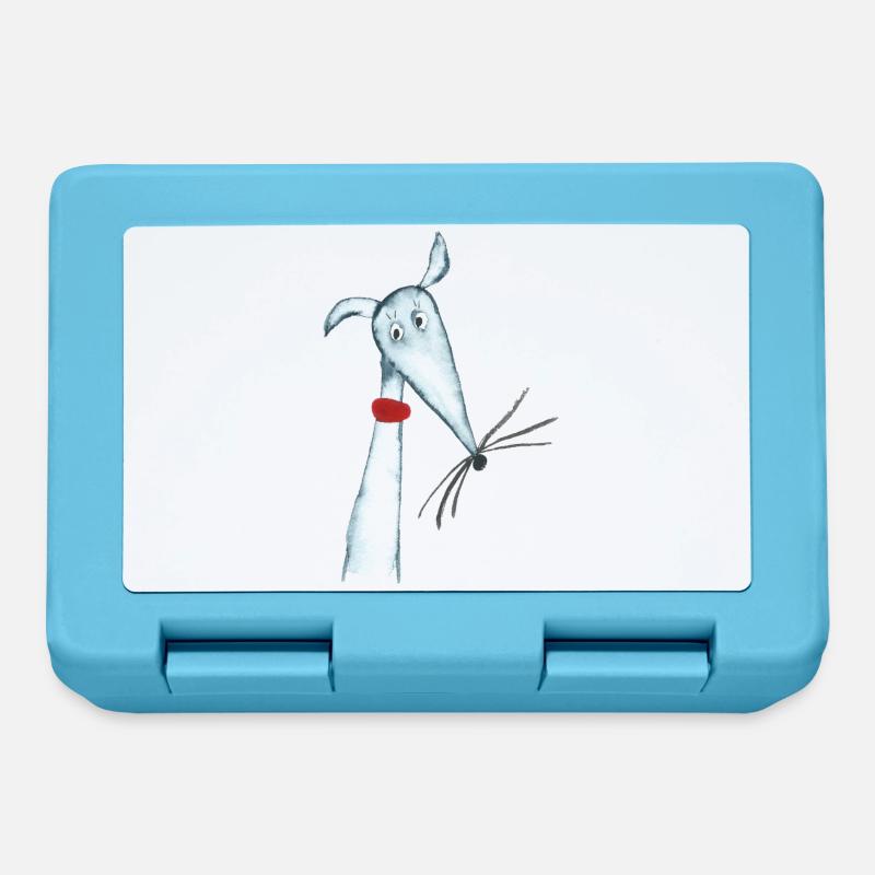 Greyhound blue - Lunchbox - sapphire blue