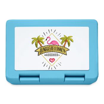 Junggesellinnenabschied Aloha - Brotdose - Saphirblau - Vorne
