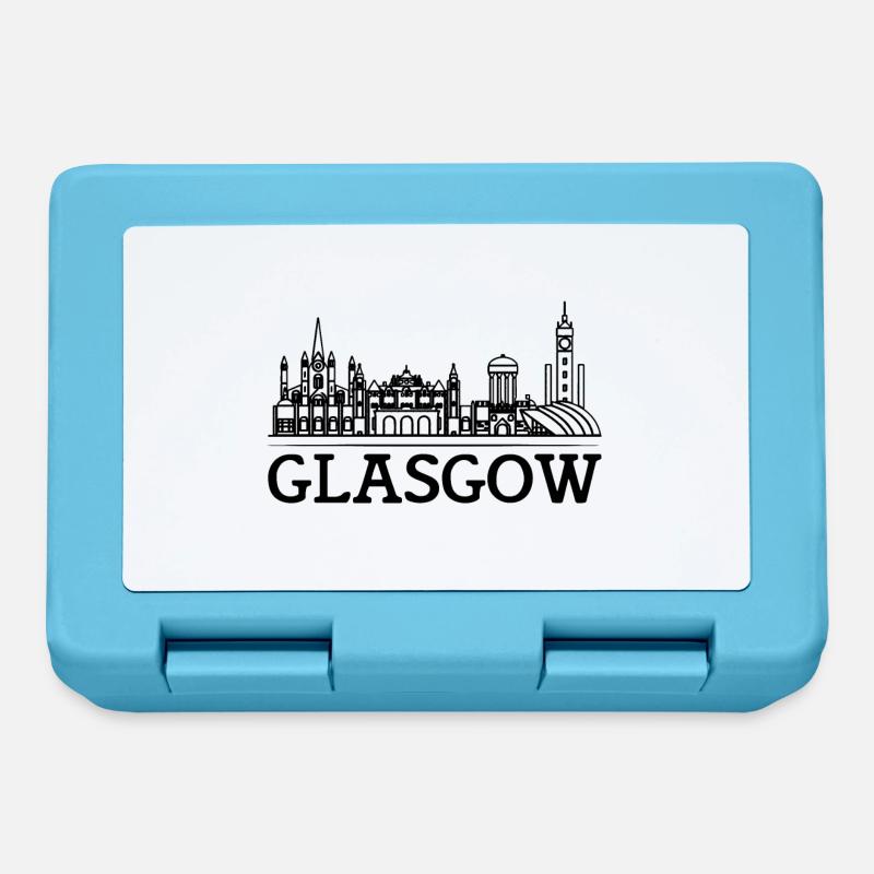 Glasgow - Brotdose - Saphirblau