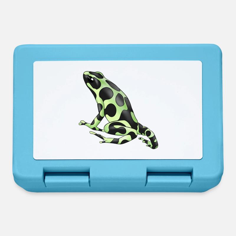 Grenouille de dard empoisonnée (Dendrobates auratus) - Boîte à goûter - bleu saphir