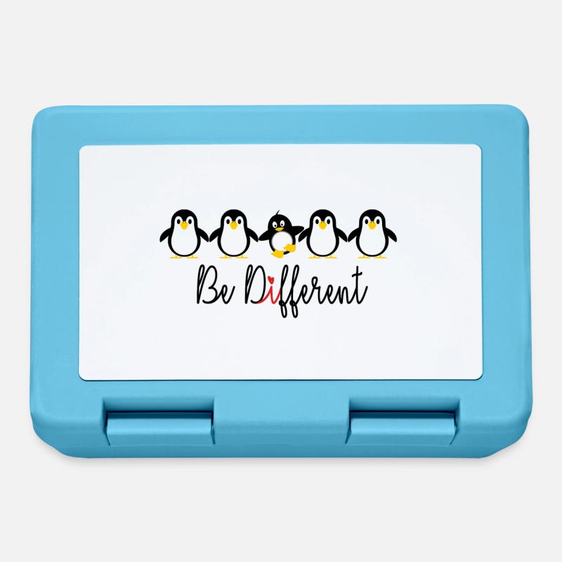 be different - Brotdose - Saphirblau