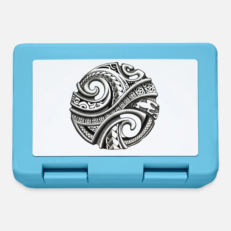 POE perle tahitienne - Boîte à goûter - bleu saphir