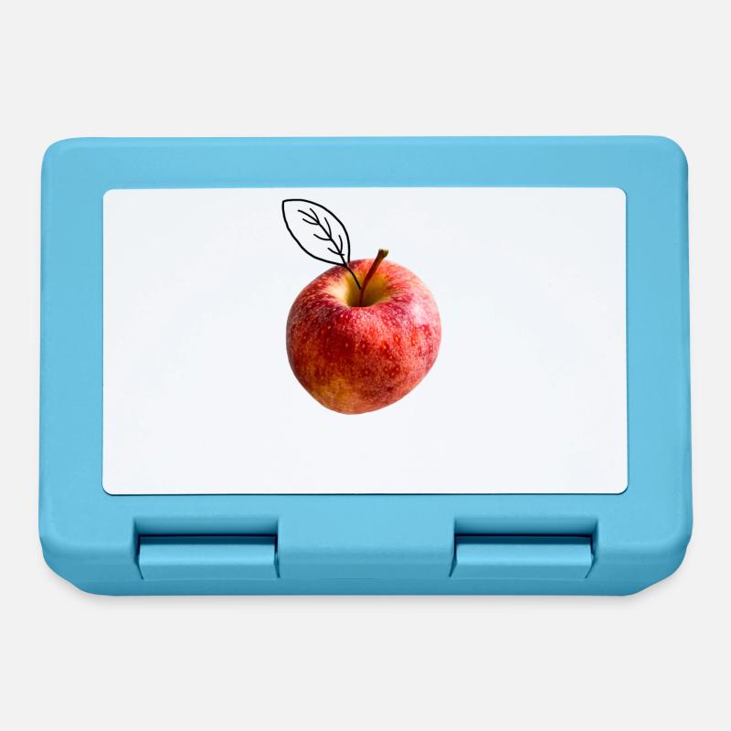 Apple leaf - Brotdose - Saphirblau