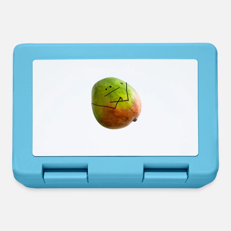 mango offended - Brotdose - Saphirblau