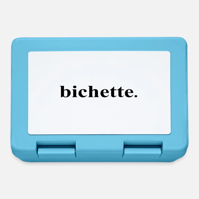 BICHETTE - Boîte à goûter - bleu saphir