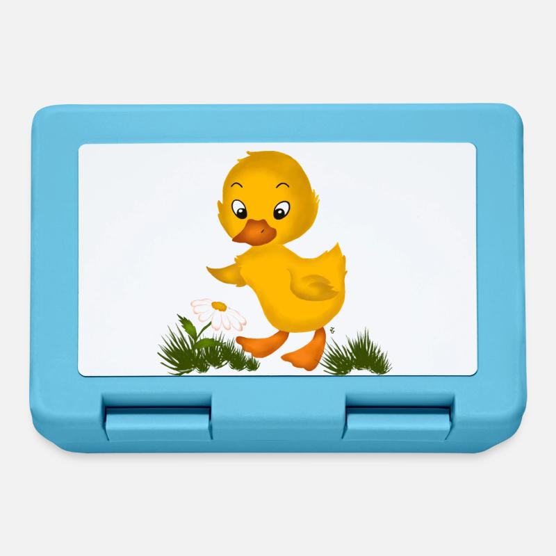 Baby Chick - Canard - Boîte à goûter - bleu saphir