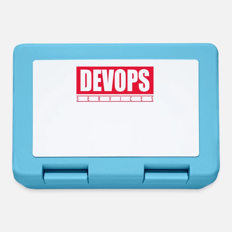Devops wunderbar - Brotdose - Saphirblau