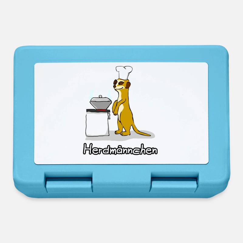 Herdmännchen - Brotdose - Saphirblau