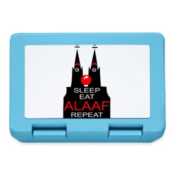 Kölsch de Cologne Cathédrale Kölle Alaaf Rhing nez carnaval - Boîte à goûter - bleu saphir - Devant