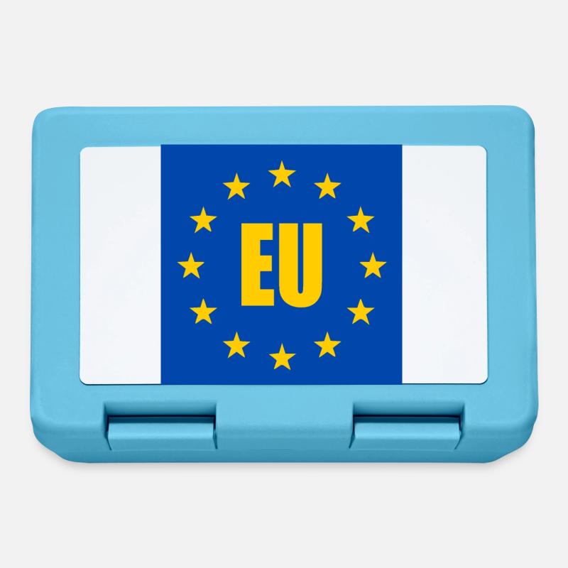 UE - Europe - Boîte à goûter - bleu saphir