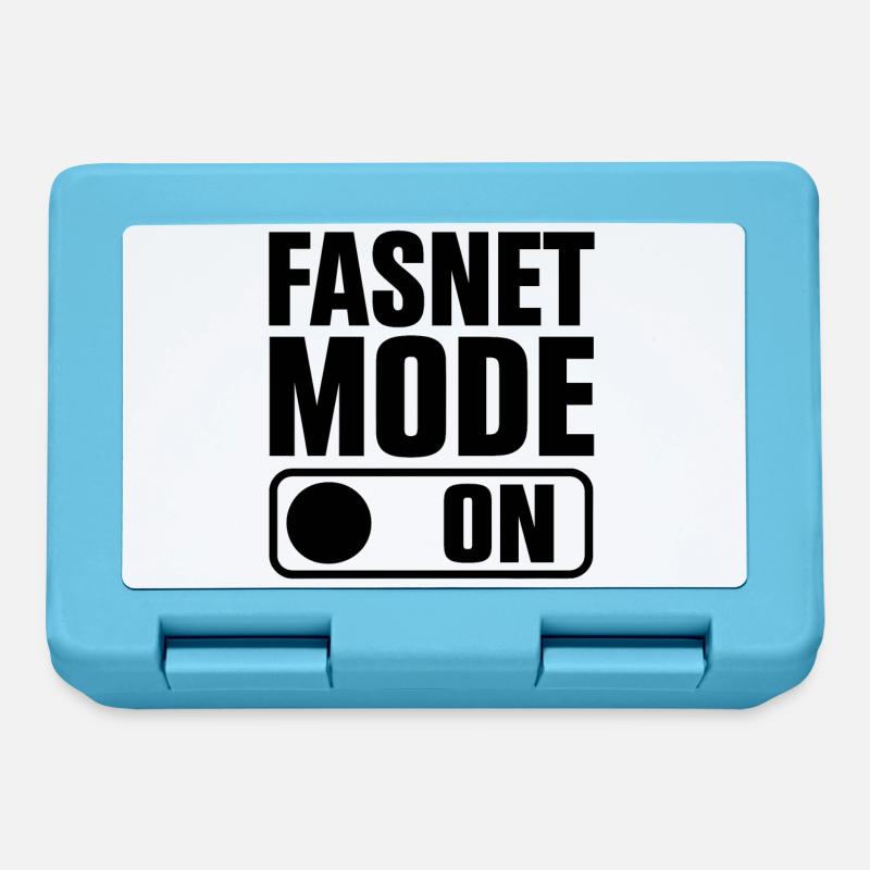 Fasnet Mode On - Brotdose - Saphirblau