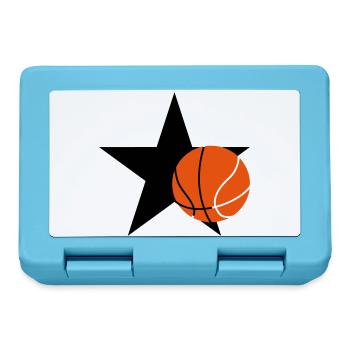 Basketball - Basket Ball - Game - Sport - Player - Lunchbox - sapphire blue - Front