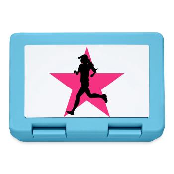Course à Pied / Running / Jogging / Coureur - Boîte à goûter - bleu saphir - Devant