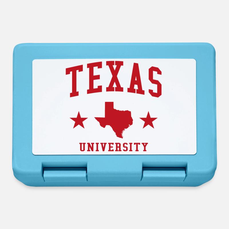 Université du Texas - Boîte à goûter - bleu saphir