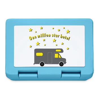 one million star hotel - Brotdose - Saphirblau - Vorne