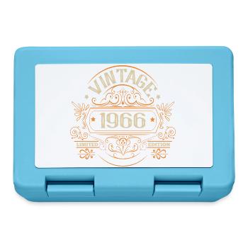 60e anniversaire Année Vintage 1966 Édition Limitée - Boîte à goûter - bleu saphir - Devant