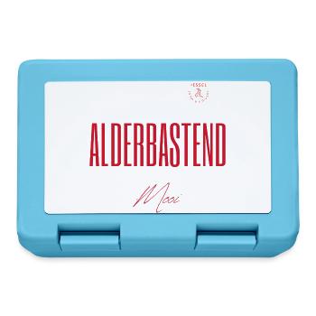 Alderbastend schön – Twente- und Sallands-Dialekt - Brotdose - Saphirblau - Vorne