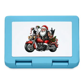 Santa Moto 4 - Lunchbox - sapphire blue - Front
