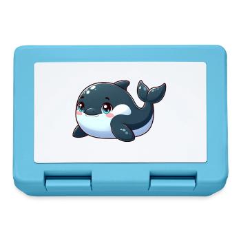 killer whale - Lunchbox - sapphire blue - Front