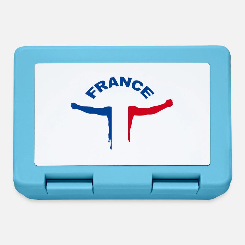 francehooligan - Boîte à goûter - bleu saphir