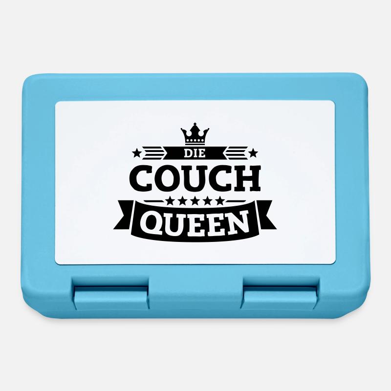 Die Couch-Queen - Brotdose - Saphirblau
