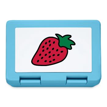 strawberry - Brotdose - Saphirblau - Vorne