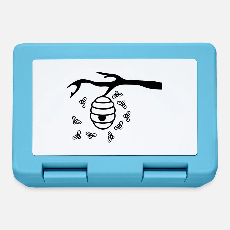 Beehive Branch - Boîte à goûter - bleu saphir