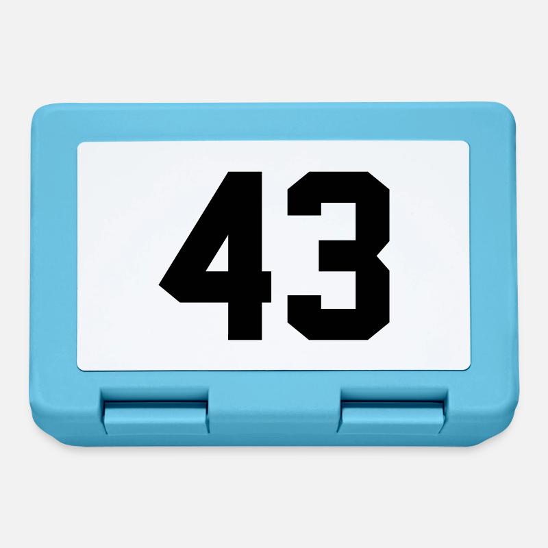 43 - Brotdose - Saphirblau