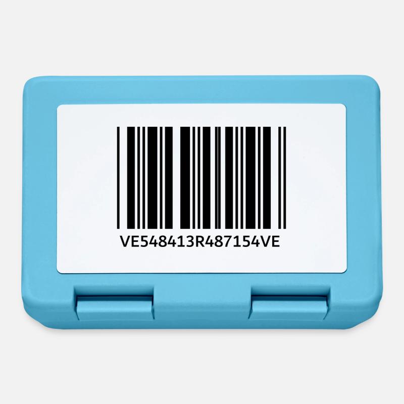 Verve Barcode - Brotdose - Saphirblau