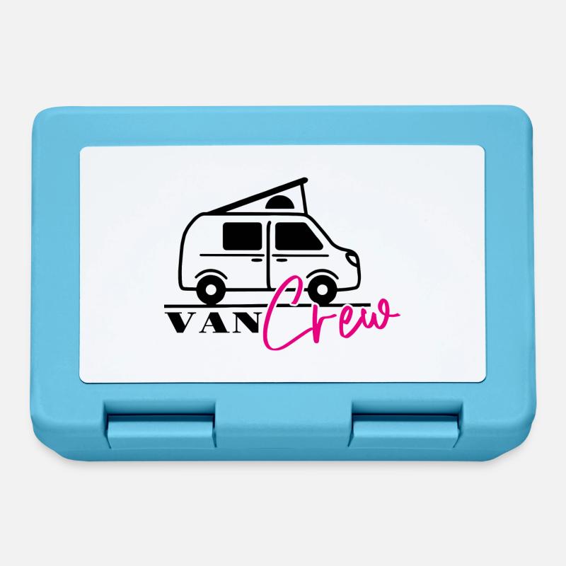 van crew - Boîte à goûter - bleu saphir